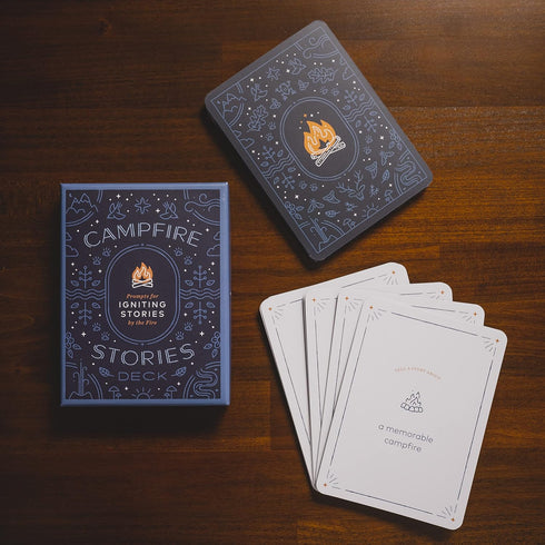 CAMPFIRE STORIES DECK: PROMPTS FOR IGNITING CONVERSATION BY THE FIRE - KYU